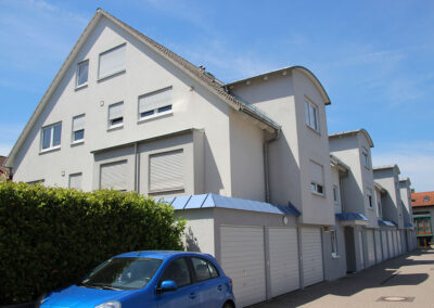 Zwei 8-Familienhäuser in Magstadt, gebaut von der Steegmüller Wohnbau GmbH