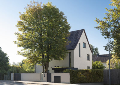 Einfamilienhaus in Stuttgart, geplant von der Architektin und Geschäftsführerin der Steegmüller Wohnbau GmbH