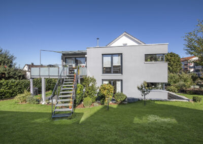 Zweifamilienhaus in Grafenau, geplant von der Architektin und Geschäftsführerin der Steegmüller Wohnbau GmbH