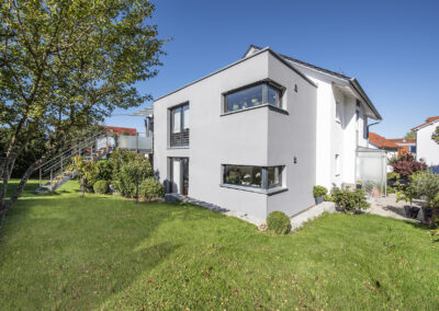 Zweifamilienhaus in Grafenau, geplant von der Architektin und Geschäftsführerin der Steegmüller Wohnbau GmbH