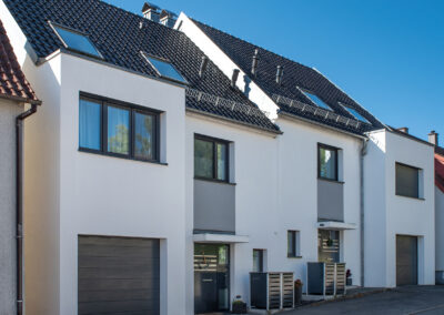Doppelhaus in Sindelfingen, geplant von der Architektin und Geschäftsführerin der Steegmüller Wohnbau GmbH