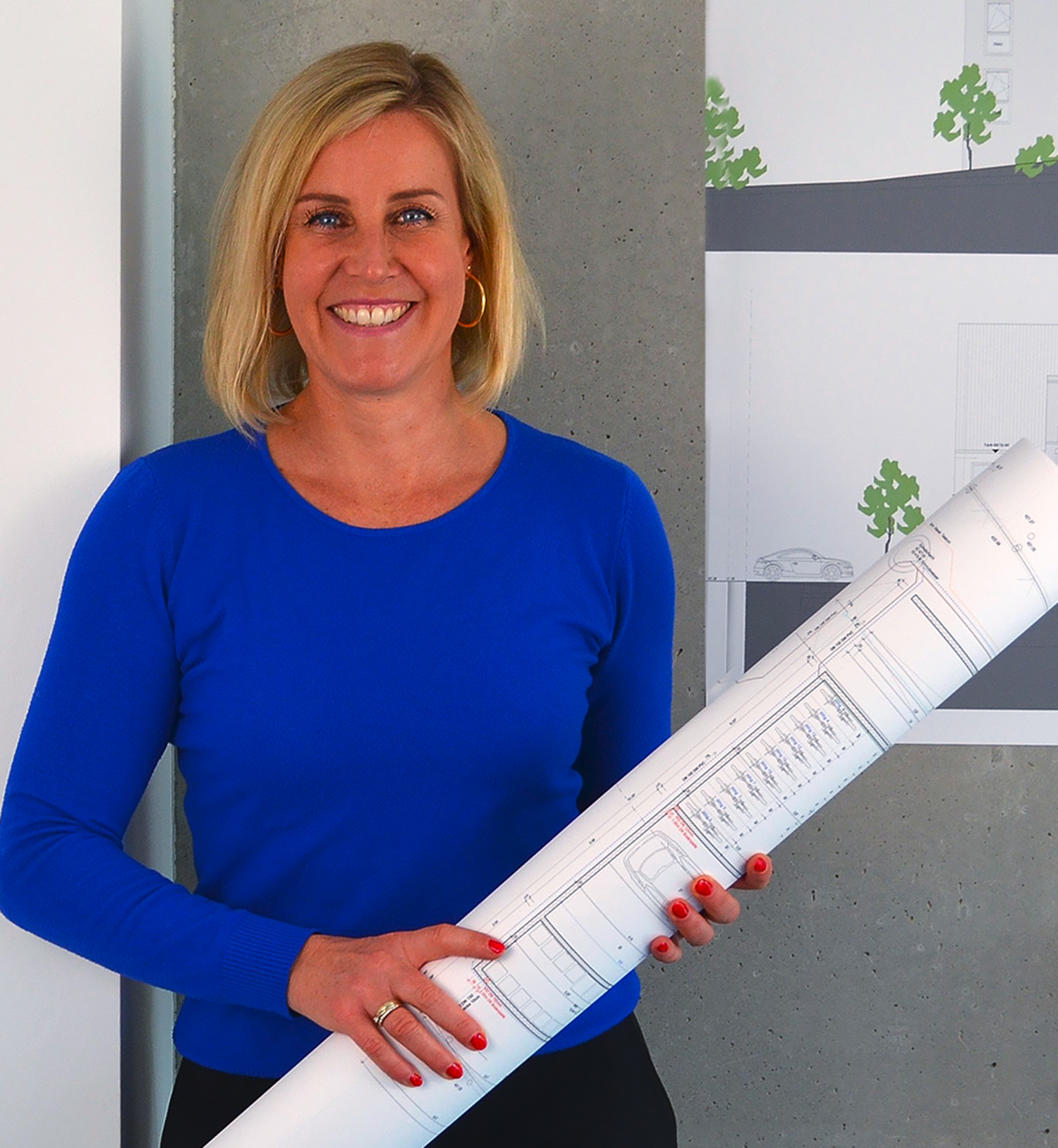 Sandra Rapino, Architektin und Geschäftsführerin der Steegmüller Wohnbau